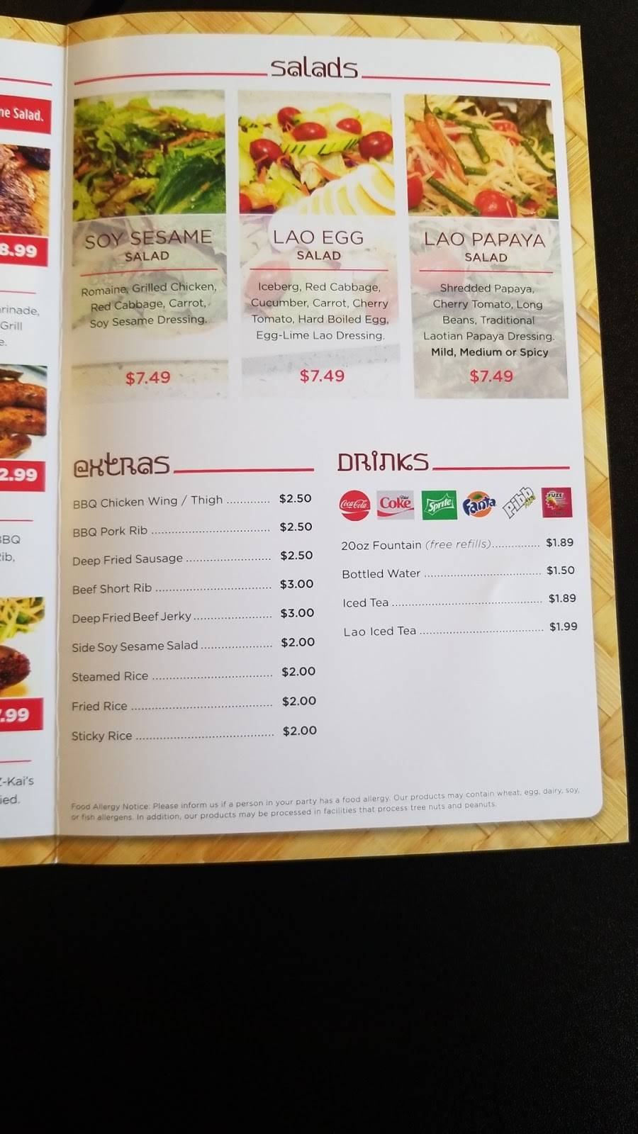 Kra Z Kais Laotian Barbeque | restaurant | 1218 Magnolia Ave. Ste #G110, Corona, CA 92881, USA | 9512686968 OR +1 951-268-6968