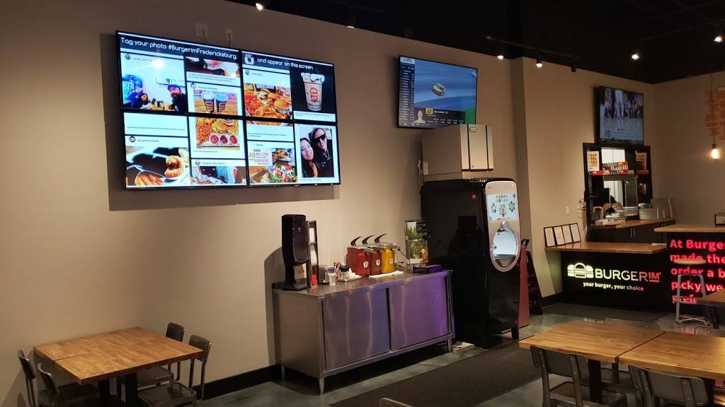Burgerim | restaurant | 1287 Carl D. Silver Pkwy, Fredericksburg, VA 22401, USA | 5404121479 OR +1 540-412-1479