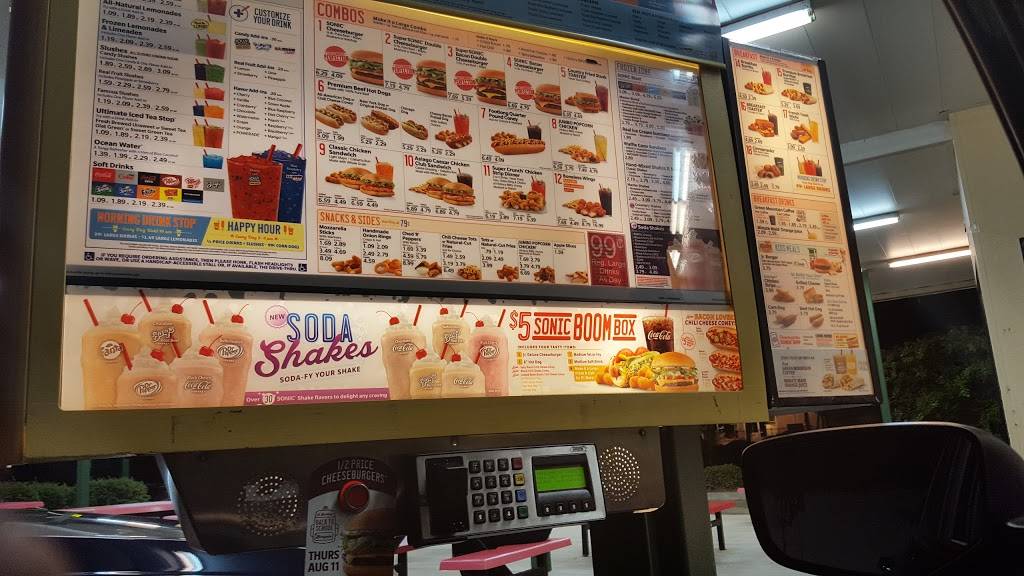 Sonic Drive-In | restaurant | 4011 Bemiss Rd, Valdosta, GA 31602, USA | 2292499200 OR +1 229-249-9200