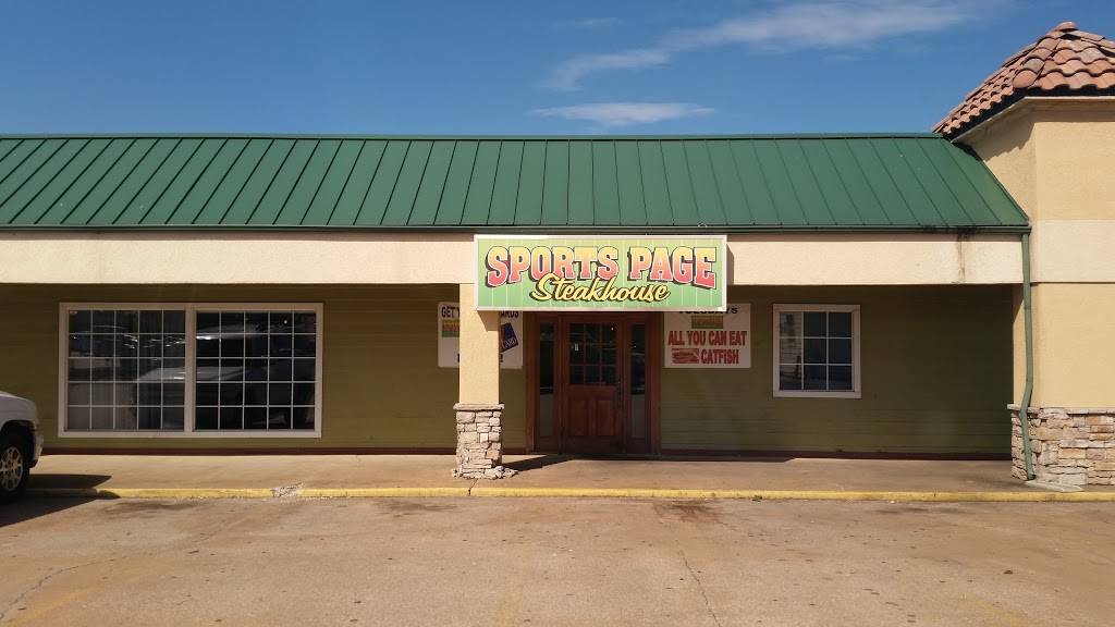 Sports Page Steakhouse | restaurant | 13747 OK-51 B, Coweta, OK 74429, USA | 9182790014 OR +1 918-279-0014