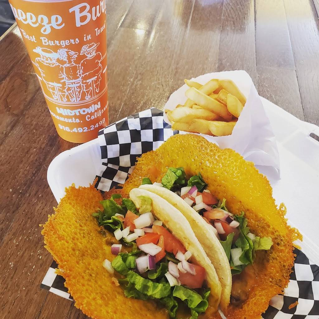 Squeeze Burger | restaurant | 1630 K St, Sacramento, CA 95814, USA | 9164922499 OR +1 916-492-2499