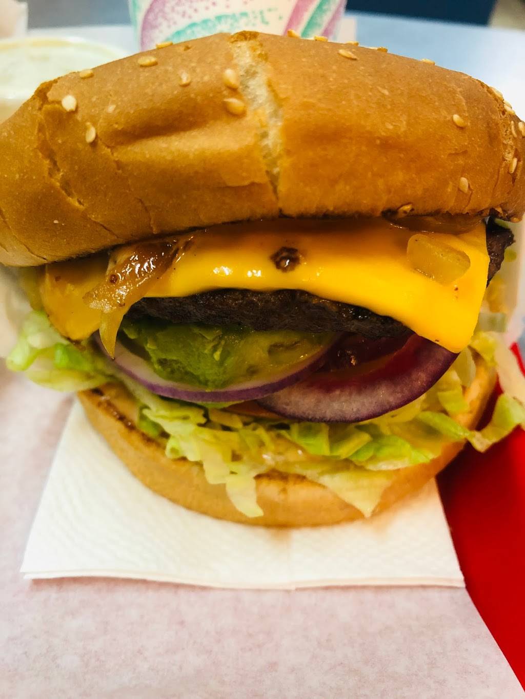 Jims Famous Charbroiled Burgers | restaurant | 915 W Duarte Rd, Monrovia, CA 91016, USA | 6264475993 OR +1 626-447-5993
