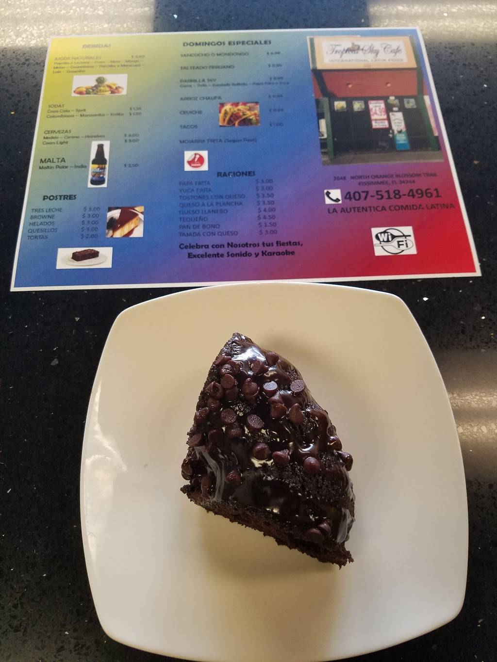 Tropical Sky Restaurant | restaurant | 2648 N Orange Blossom Trail, Kissimmee, FL 34744, USA | 4075184961 OR +1 407-518-4961