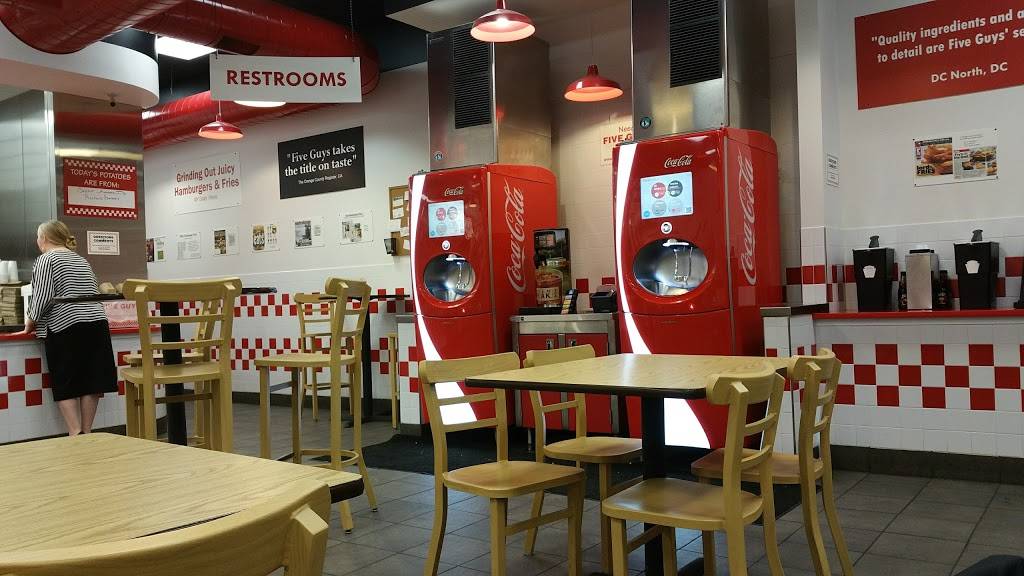Five Guys | meal takeaway | 9808 E Washington St, Indianapolis, IN 46229, USA | 3178976752 OR +1 317-897-6752