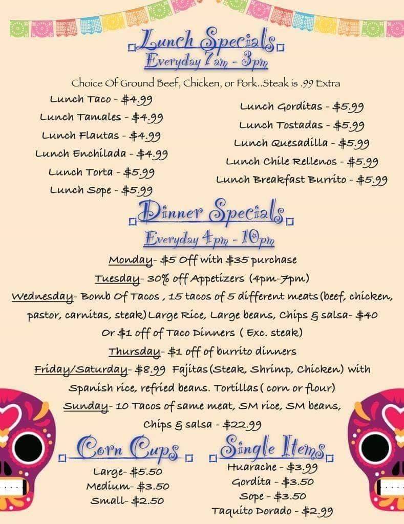 Erikas Mexican Grill #2 | restaurant | 805 N Main St, Crown Point, IN 46307, USA | 2197799437 OR +1 219-779-9437