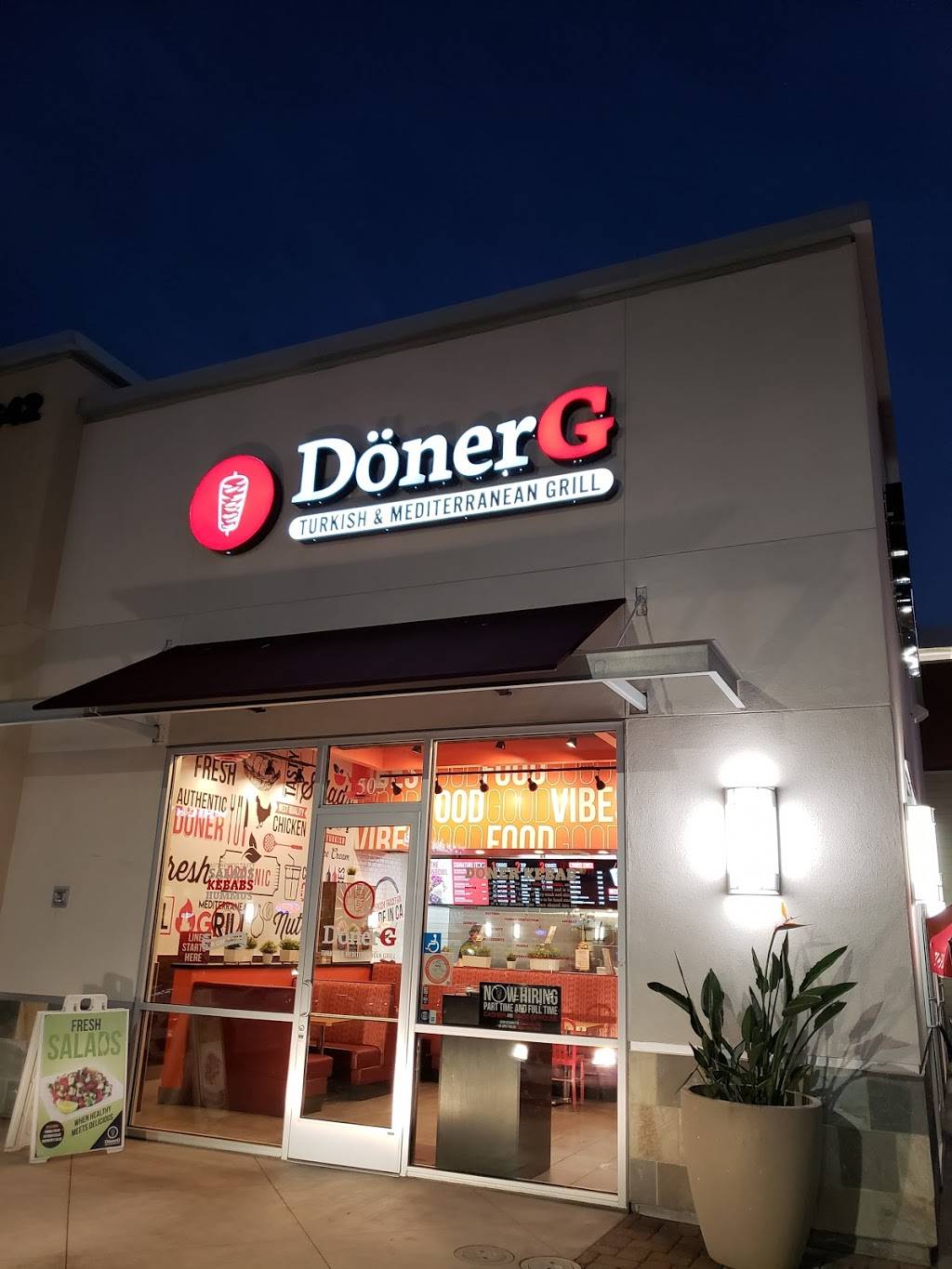 DönerG Turkish & Mediterranean Grill | restaurant | 23592 Rockfield Blvd #505, Lake Forest, CA 92630, USA | 9499169626 OR +1 949-916-9626
