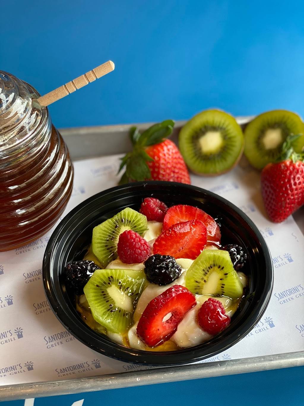 Santorinis Greek Grill | restaurant | 290 Central Ave, Farmington, UT 84025, USA | 8014515850 OR +1 801-451-5850