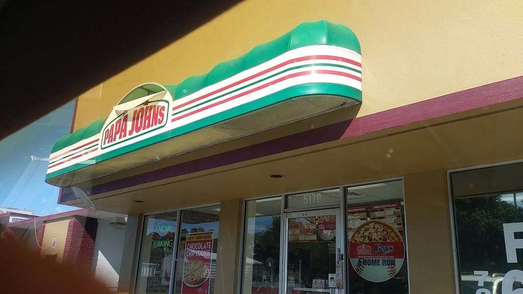 Papa Johns Pizza | restaurant | 5170 66th St N, St. Petersburg, FL 33709, USA | 7275417400 OR +1 727-541-7400