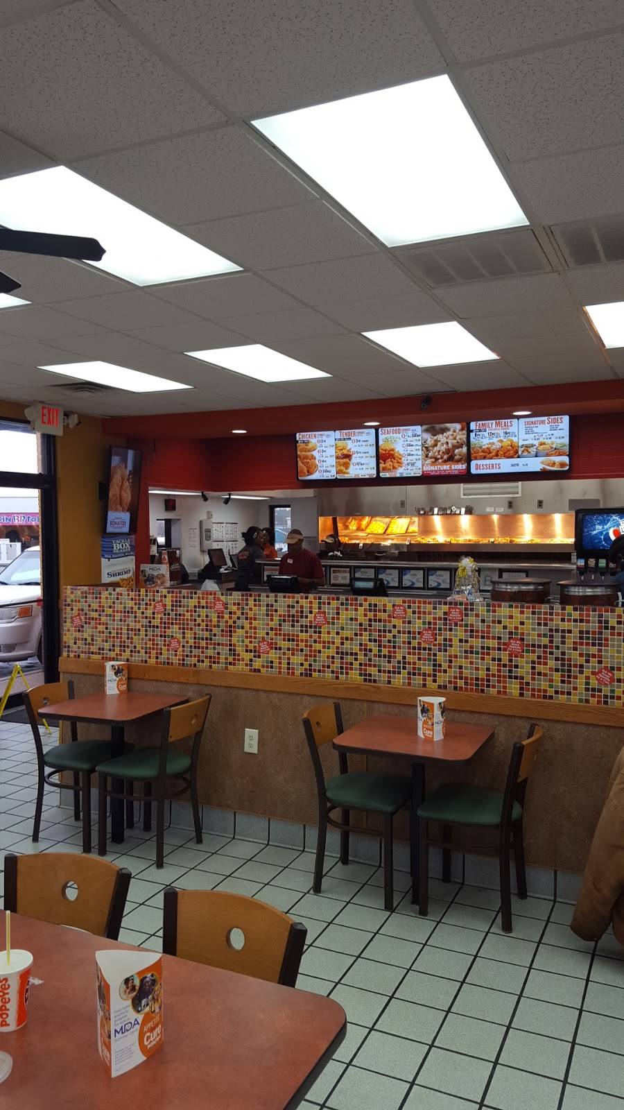 Popeyes Louisiana Kitchen | restaurant | 485 Springridge Rd, Clinton, MS 39056, USA | 6019249977 OR +1 601-924-9977
