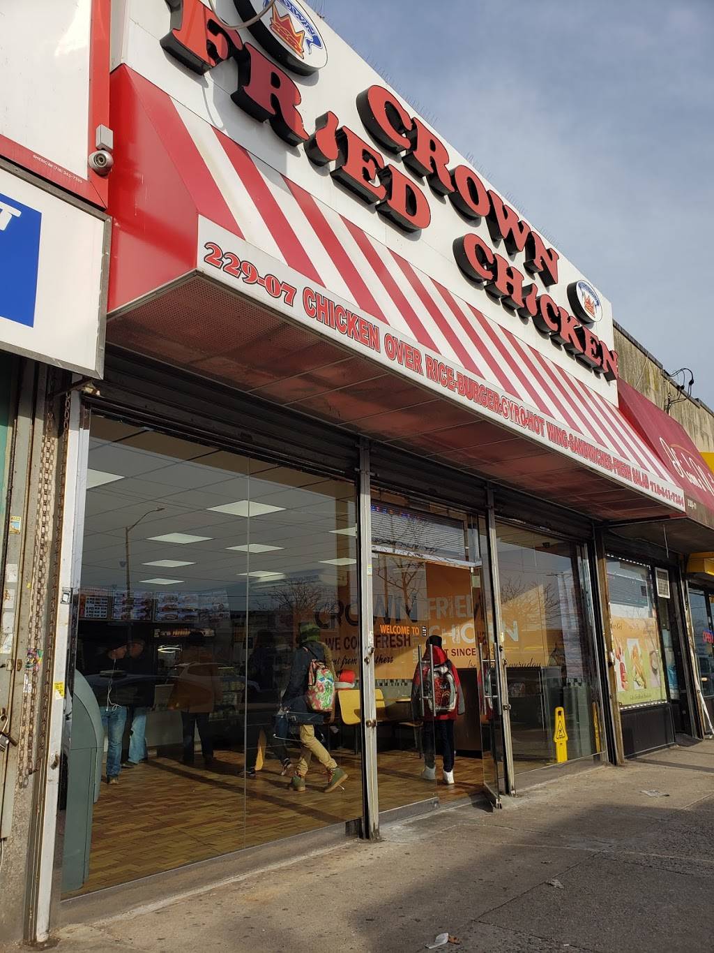 Crown Fried Chicken | restaurant | 229-7 Merrick Blvd, Laurelton, NY 11413, USA | 7183417254 OR +1 718-341-7254