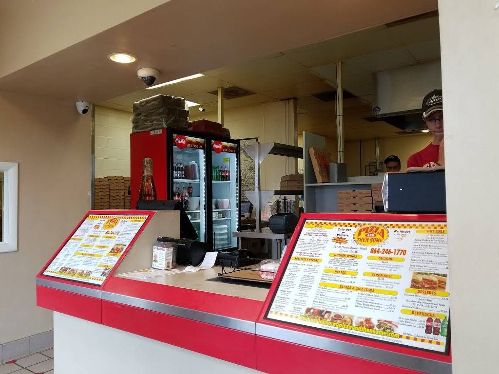 PIZZA AND THEN SOME | restaurant | 121 Hunts Bridge Rd, Greenville, SC 29617, USA | 8642461770 OR +1 864-246-1770