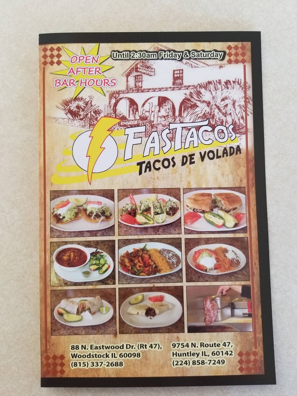 Fastacos | restaurant | 9754 IL-47, Huntley, IL 60142, USA | 2248587249 OR +1 224-858-7249