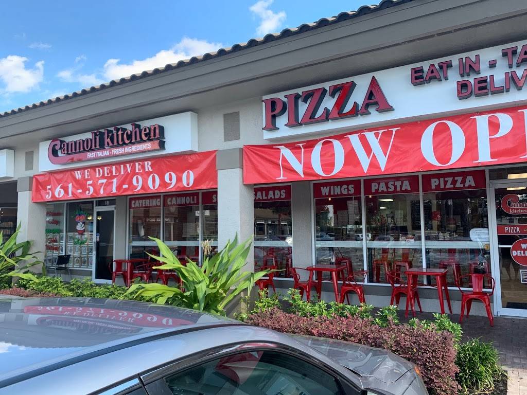 CANNOLI KITCHEN PIZZA | restaurant | 9101 Lakeridge Blvd, Boca Raton, FL 33496, USA | 5615719090 OR +1 561-571-9090