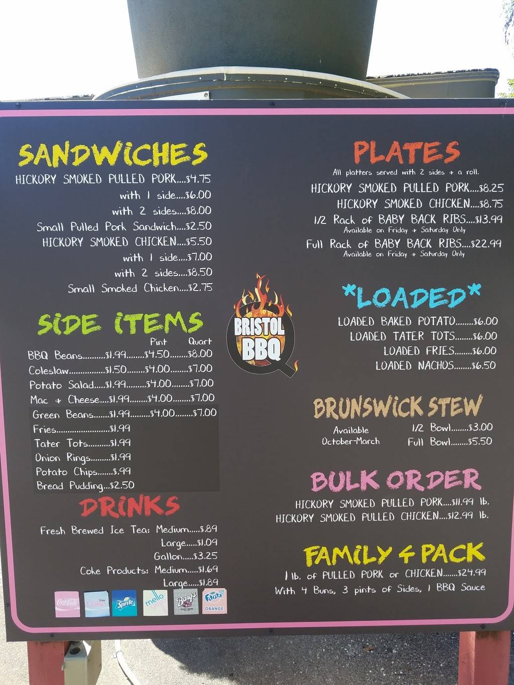 Bristol BBQ | restaurant | 730 Volunteer Pkwy, Bristol, TN 37620, USA | 4235732227 OR +1 423-573-2227