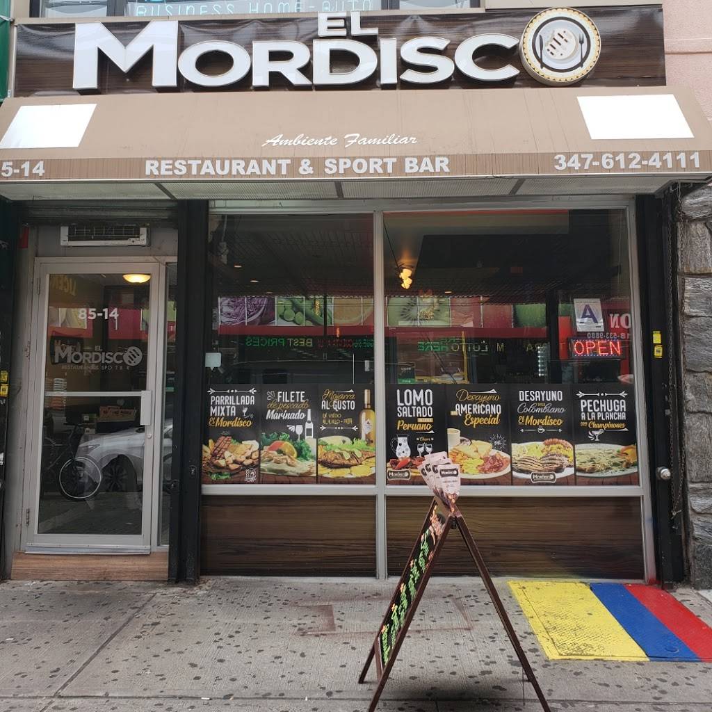 El Mordisco | restaurant | 85-14 Roosevelt Ave, Jackson Heights, NY 11372, USA | 3476124111 OR +1 347-612-4111