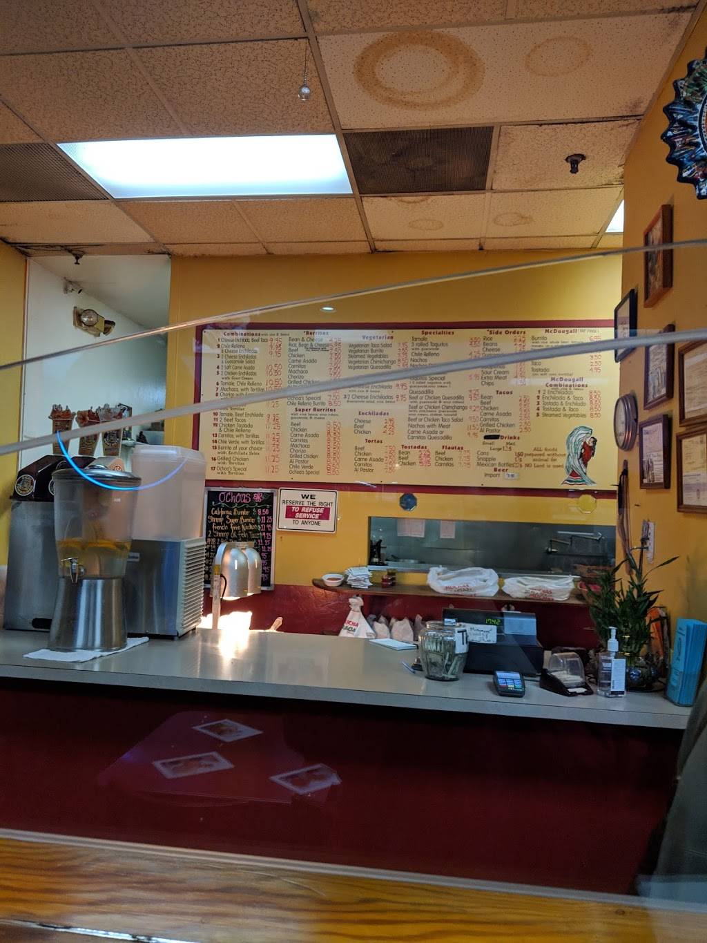 Menu at Ochoas Mexican Restaurant | restaurant | 777 Gravenstein Hwy S, Sebastopol, CA 95472, USA | 7078299338 OR +1 707-829-9338