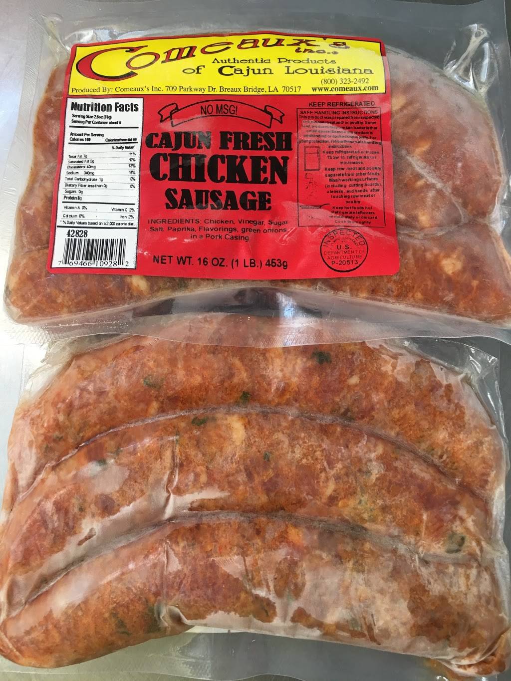 Chicken On The Bayou & Boudin Shop | restaurant | 2942 Grand Point Hwy F, Breaux Bridge, LA 70517, USA | 3376676073 OR +1 337-667-6073