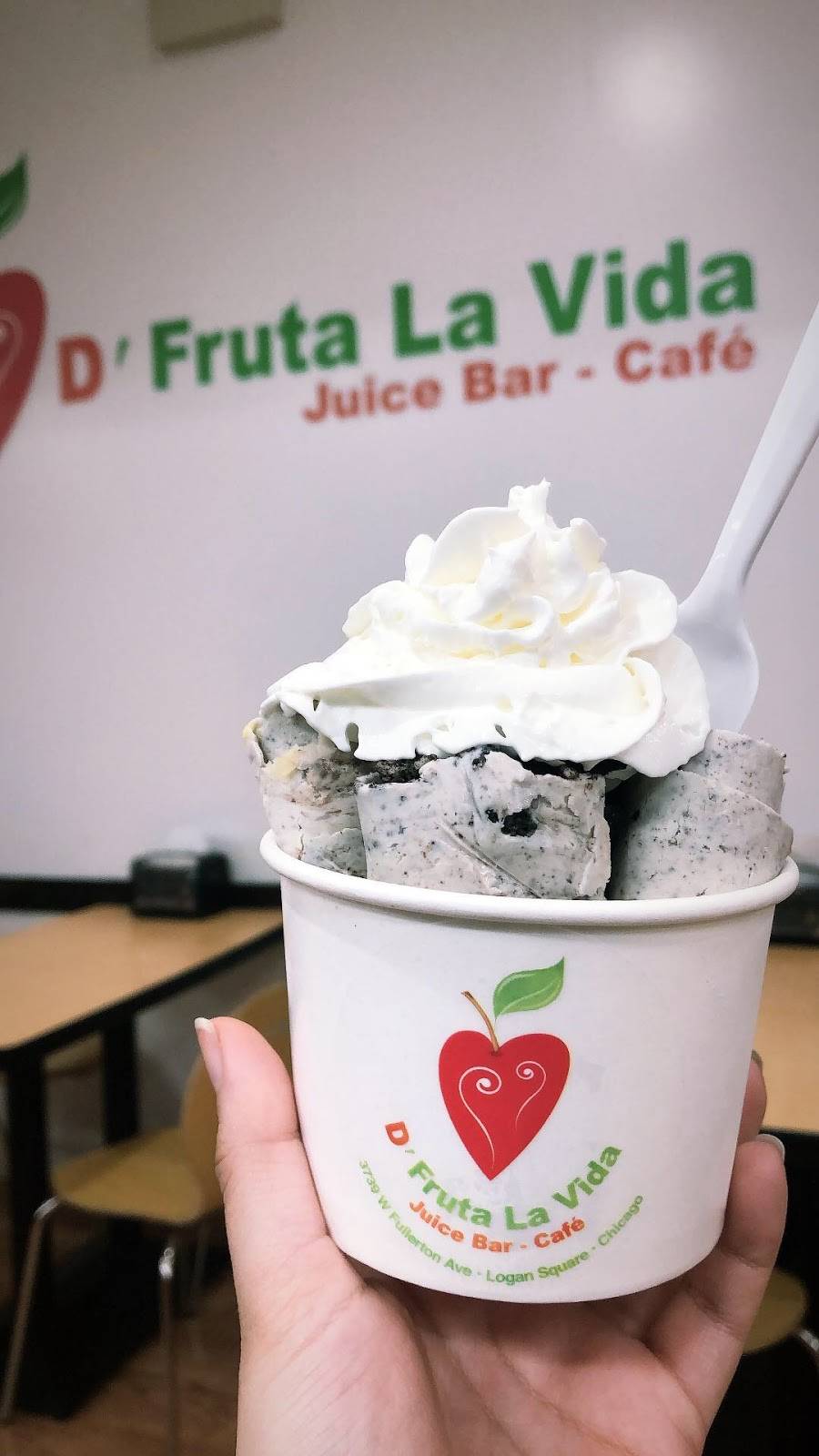 DFruta La Vida | restaurant | 3739 W Fullerton Ave, Chicago, IL 60647, USA | 7739057155 OR +1 773-905-7155