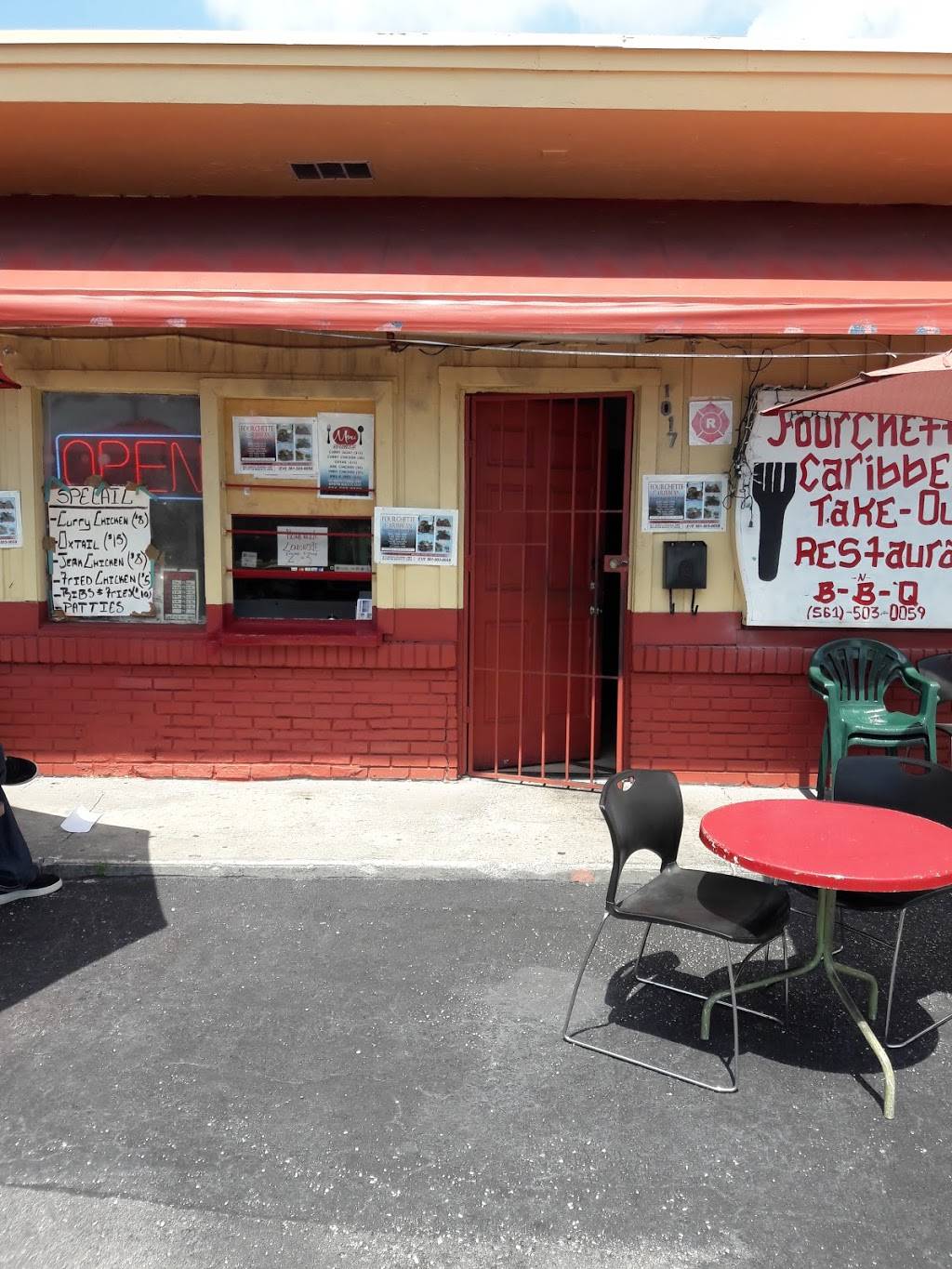 FOURCHETTE CARIBBEAN RESTAURANT | restaurant | 1017 N Federal Hwy, Boynton Beach, FL 33435, USA | 5615030059 OR +1 561-503-0059