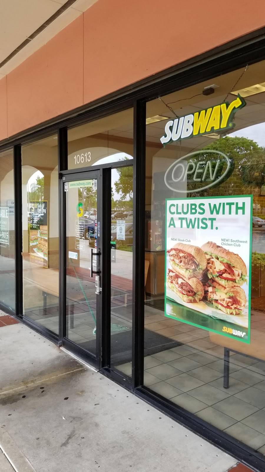 Subway | restaurant | 10613 Wiles Rd, Coral Springs, FL 33076, USA | 9547534009 OR +1 954-753-4009