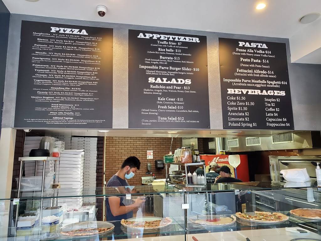 Mondo Kosher Wood Fired Pizza | restaurant | 509 Avenue P, Brooklyn, NY 11230, USA | 3477025711 OR +1 347-702-5711
