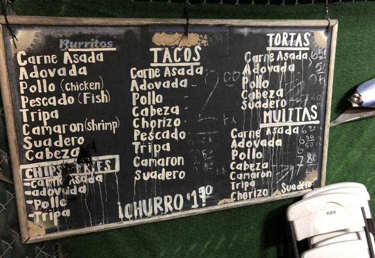 La Princesita Taco Truck | restaurant | 2351 Ulric St, San Diego, CA 92111, USA | 6197658194 OR +1 619-765-8194