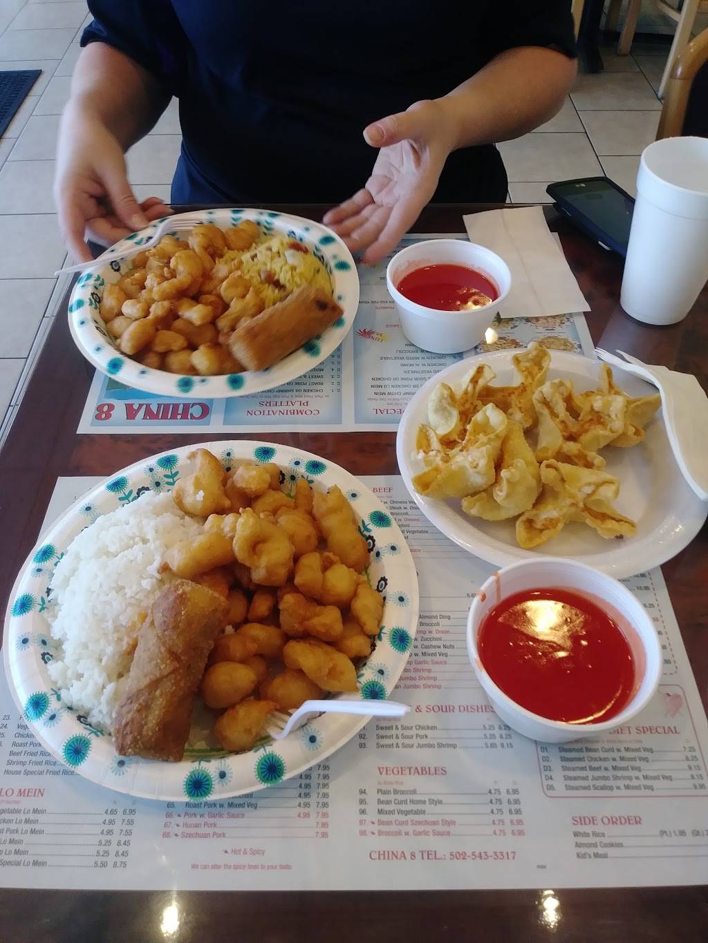 China 8 | restaurant | 189 Adam Shepherd Pkwy #16, Shepherdsville, KY 40165, USA | 5025433317 OR +1 502-543-3317