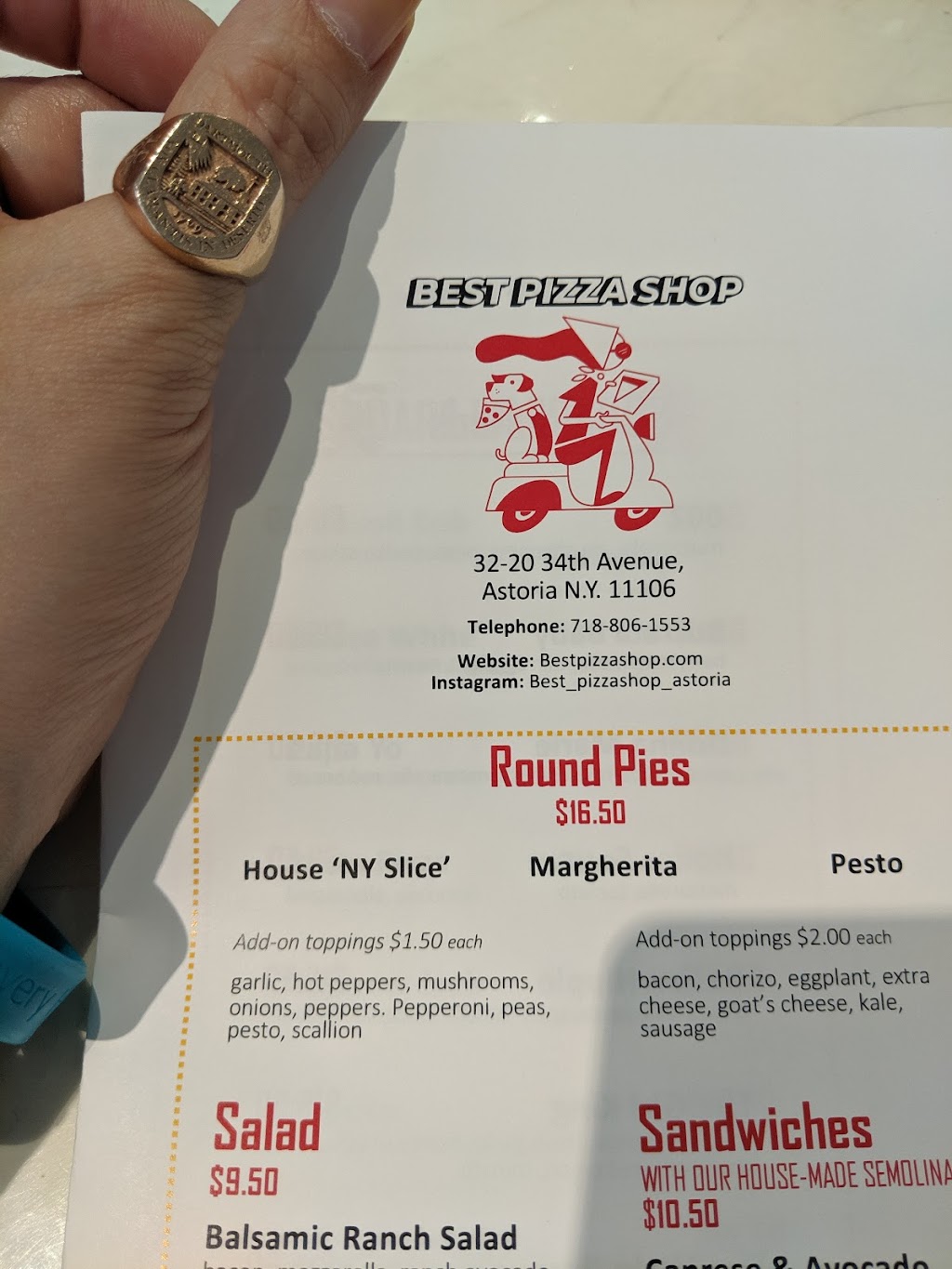 Best Pizza Shop | restaurant | 32-20 34th Ave, Queens, NY 11106, USA | 7188061553 OR +1 718-806-1553