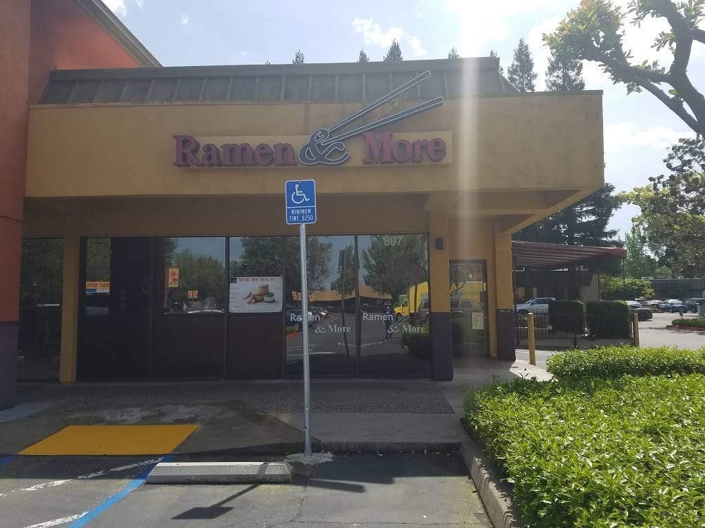 Ramen & More | restaurant | 807 Howe Ave, Sacramento, CA 95825, USA | 9169226227 OR +1 916-922-6227