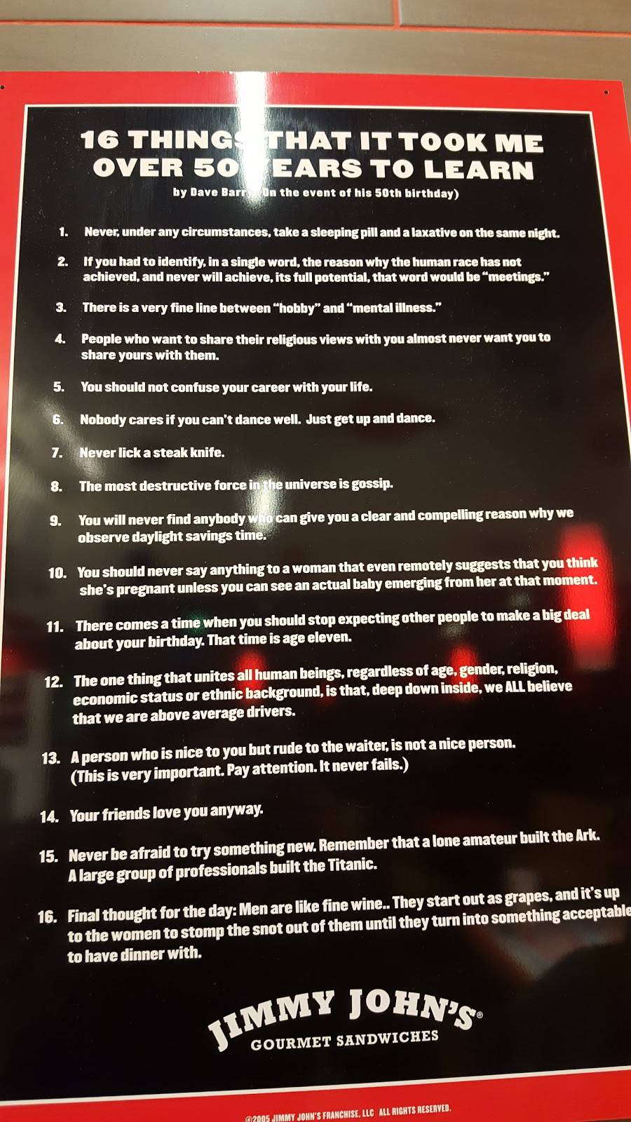 Jimmy Johns | meal delivery | 301 N, State Hwy 47, Union, MO 63084, USA | 6365833278 OR +1 636-583-3278