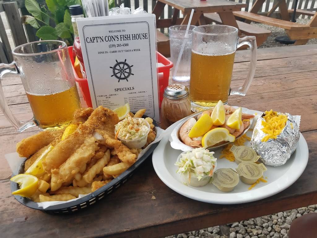 Captn Cons Fish House | restaurant | 8421 Main St, Bokeelia, FL 33922, USA | 2392834300 OR +1 239-283-4300