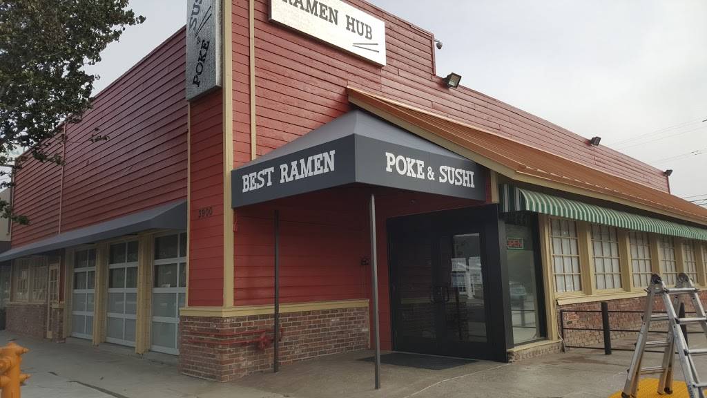 Ramen Hub & Poke | restaurant | 3900 Atlantic Ave, Long Beach, CA 90807, USA | 5626764175 OR +1 562-676-4175
