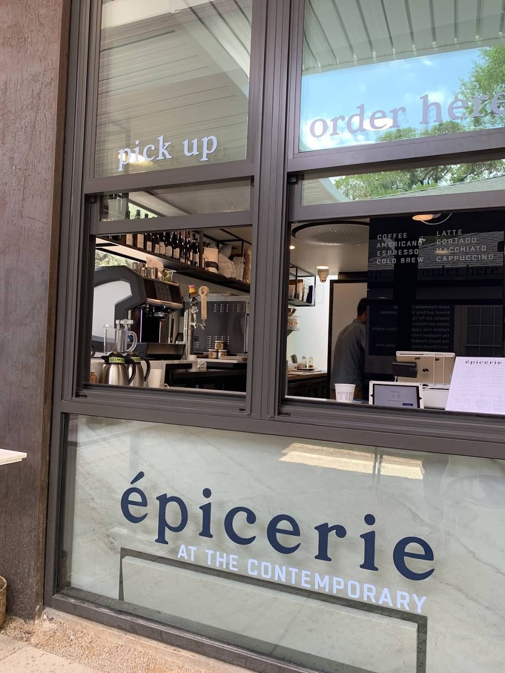 épicerie at the contemporary | restaurant | 3809 W 35th St Suite A, Austin, TX 78703, USA | 5124209441 OR +1 512-420-9441