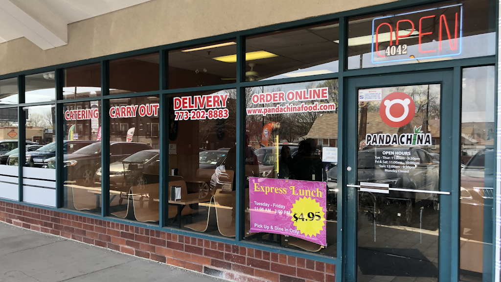 Panda China | restaurant | 4042 N Narragansett Ave, Chicago, IL 60634, USA | 7732028883 OR +1 773-202-8883