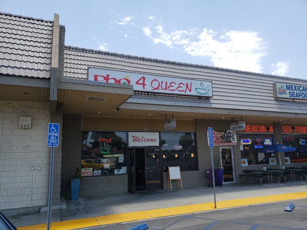 Pho 4 Queen | restaurant | 159 Rancho Santa Fe Rd, San Marcos, CA 92078, USA | 7604712572 OR +1 760-471-2572