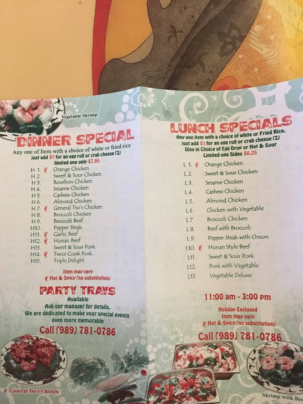 House of Fortune Inc | restaurant | 5017, 7770 Gratiot Rd, Saginaw, MI 48609, USA | 9897810786 OR +1 989-781-0786