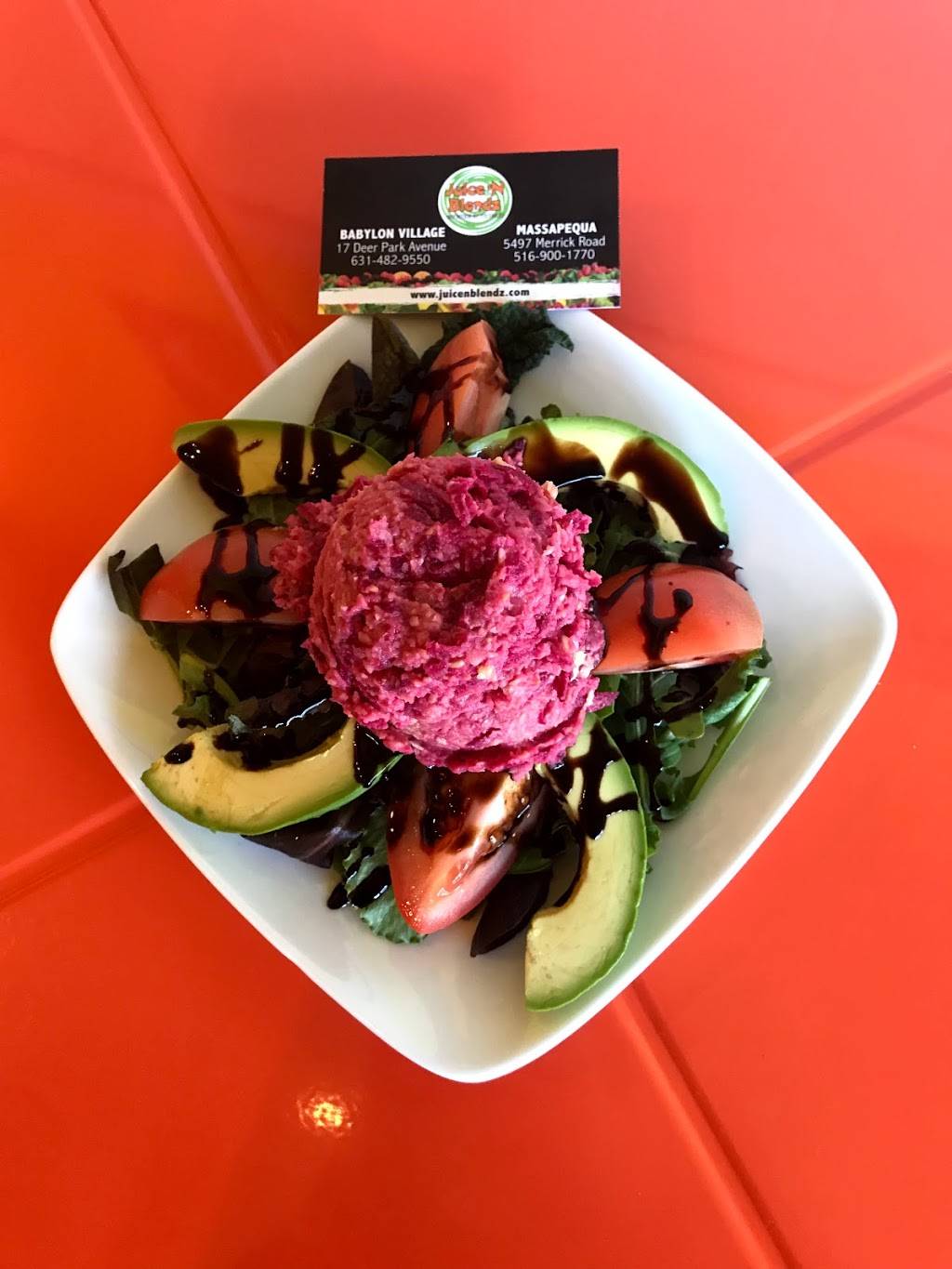 Juice N Blendz | restaurant | 5497 Merrick Rd, Massapequa, NY 11758, USA | 5169001770 OR +1 516-900-1770