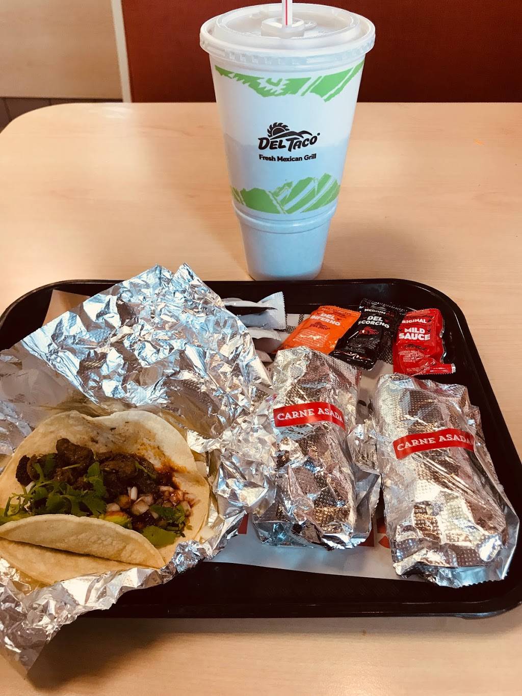 Del Taco | meal takeaway | 128 UT-73, Saratoga Springs, UT 84045, USA | 8017661201 OR +1 801-766-1201