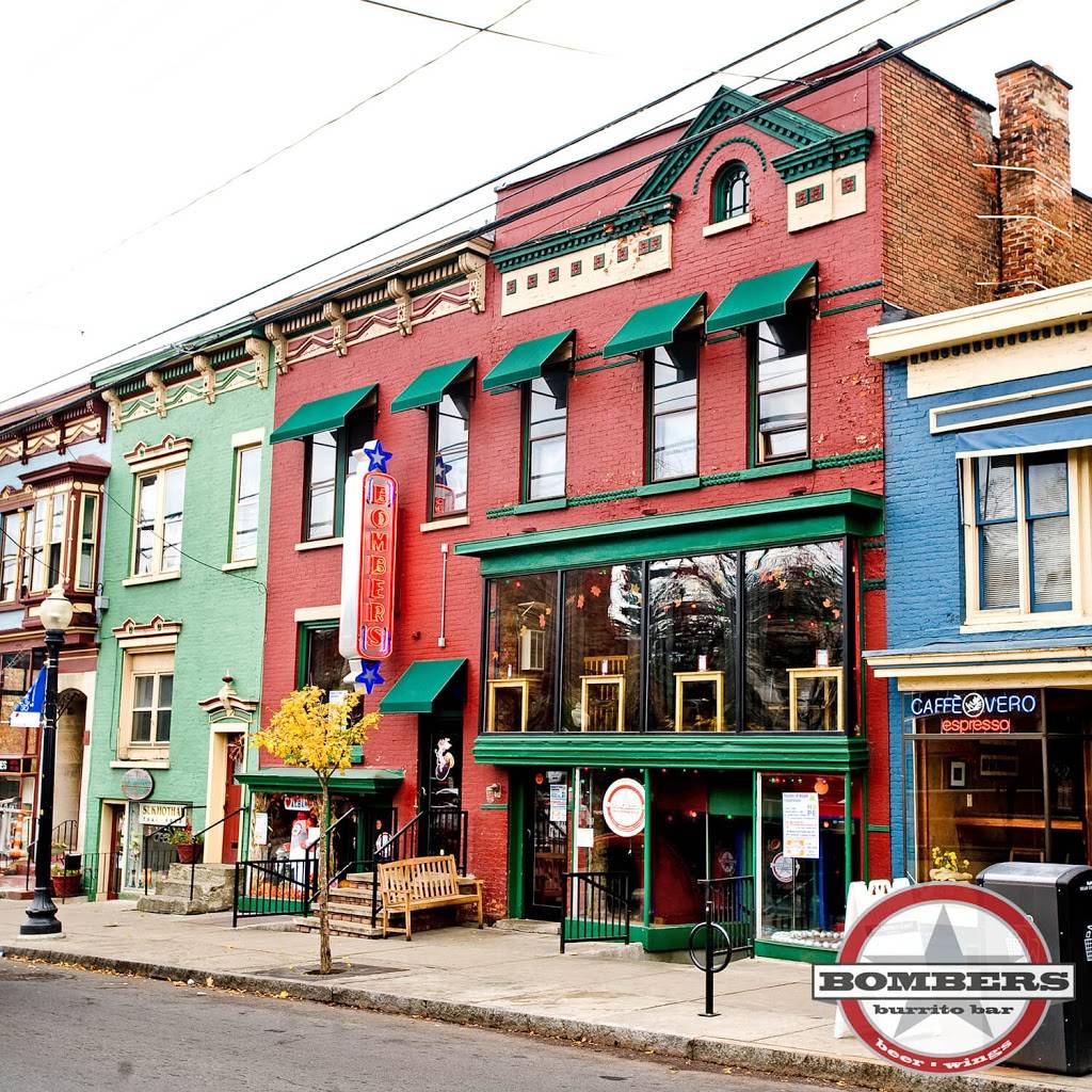 Bombers Burrito Bar | restaurant | 258 Lark St, Albany, NY 12210, USA | 5184639636 OR +1 518-463-9636