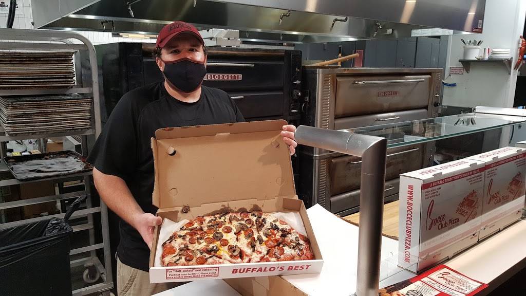 Bocce Club Pizza on Hertel | restaurant | 1488 Hertel Ave, Buffalo, NY 14216, USA | 7168626223 OR +1 716-862-6223