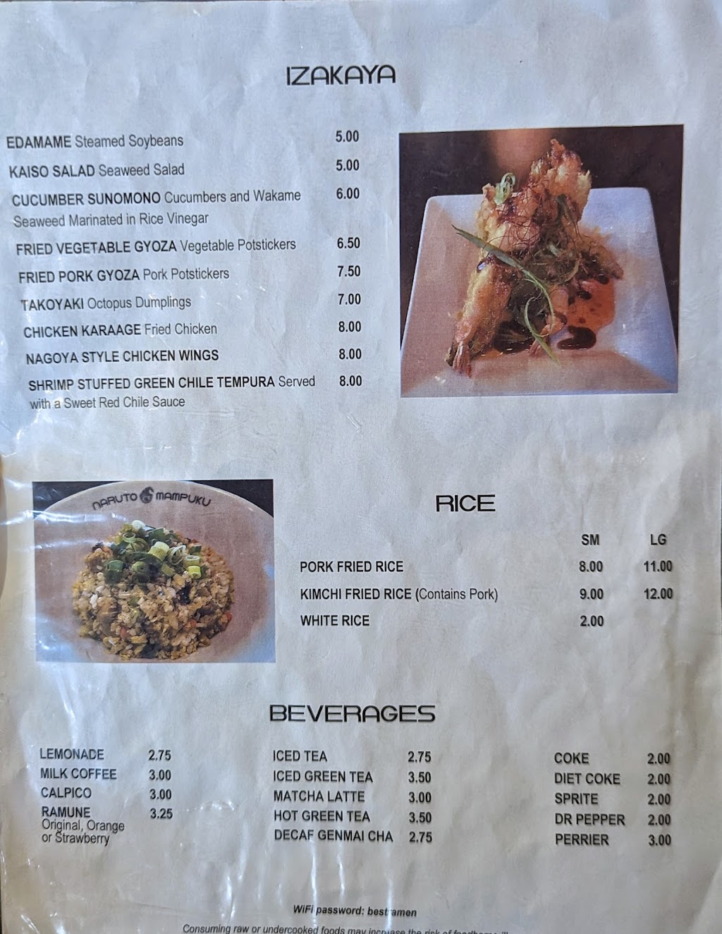 Mampuku Ramen | restaurant | 1965 Cerrillos Rd, Santa Fe, NM 87505, USA | 5057720169 OR +1 505-772-0169