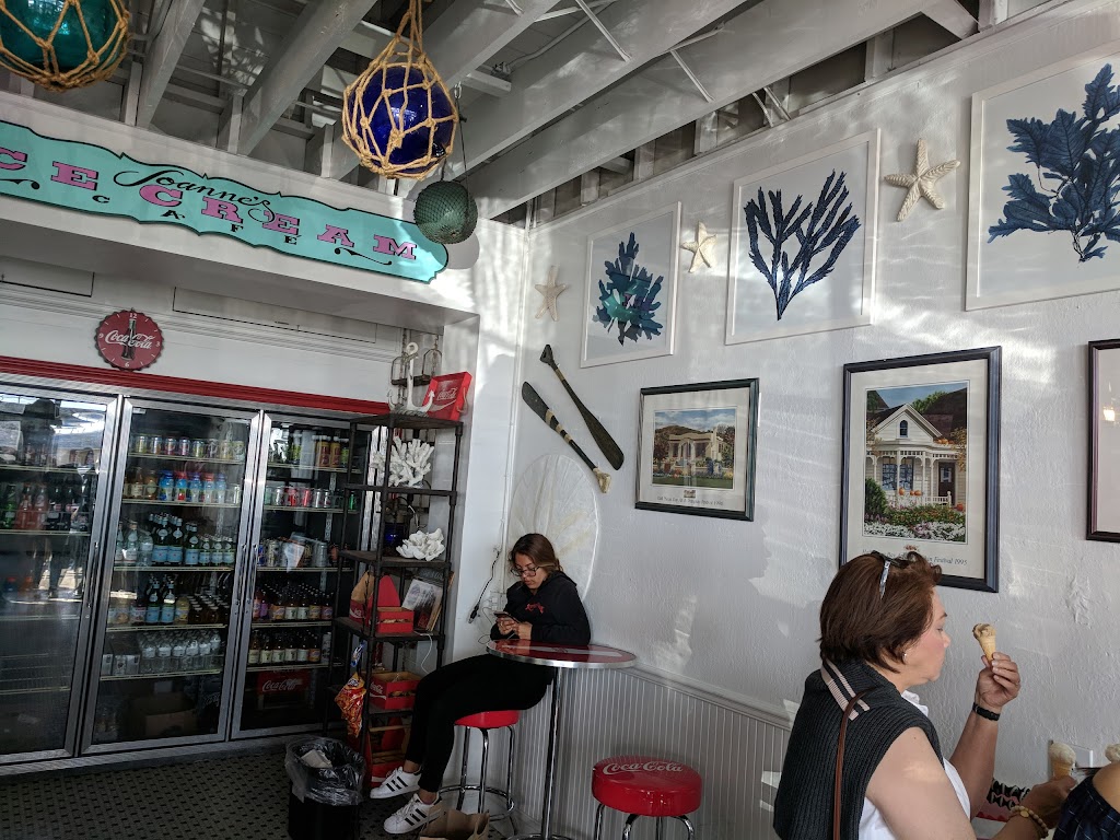 Joannes Ice Cream Cafe | cafe | 9 Johnson Pier, Half Moon Bay, CA 94019, USA | 6507262722 OR +1 650-726-2722
