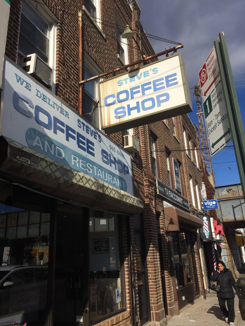 Steves Coffee Shop | restaurant | 4034 162nd St, Flushing, NY 11358, USA | 7184456691 OR +1 718-445-6691