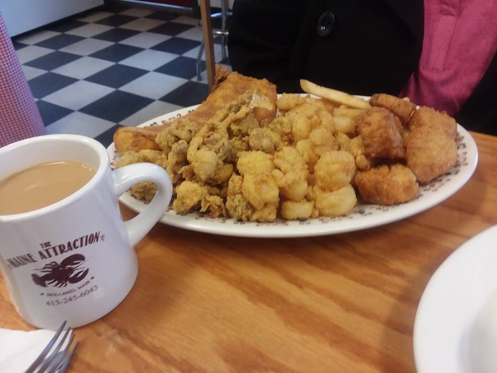 Hollands Maine Attraction | restaurant | 154 Mashapaug Rd, Holland, MA 01521, USA | 4132456043 OR +1 413-245-6043