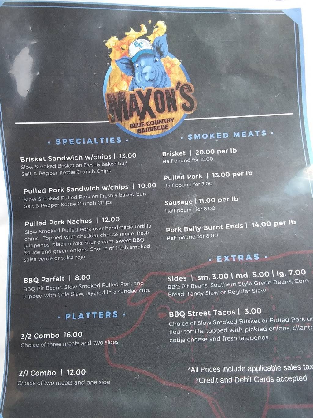 Maxons Blue Country BBQ | restaurant | 20 E Remus Rd, Mt Pleasant, MI 48858, USA | 9893173051 OR +1 989-317-3051