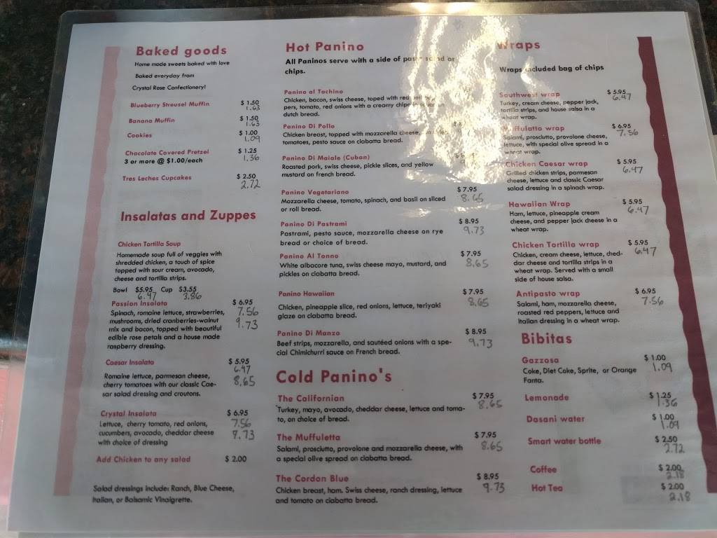 Crystal Rose Bistro | restaurant | kiosk 2,, 1110 W Kettleman Ln, Lodi, CA 95240, USA | 2096426095 OR +1 209-642-6095