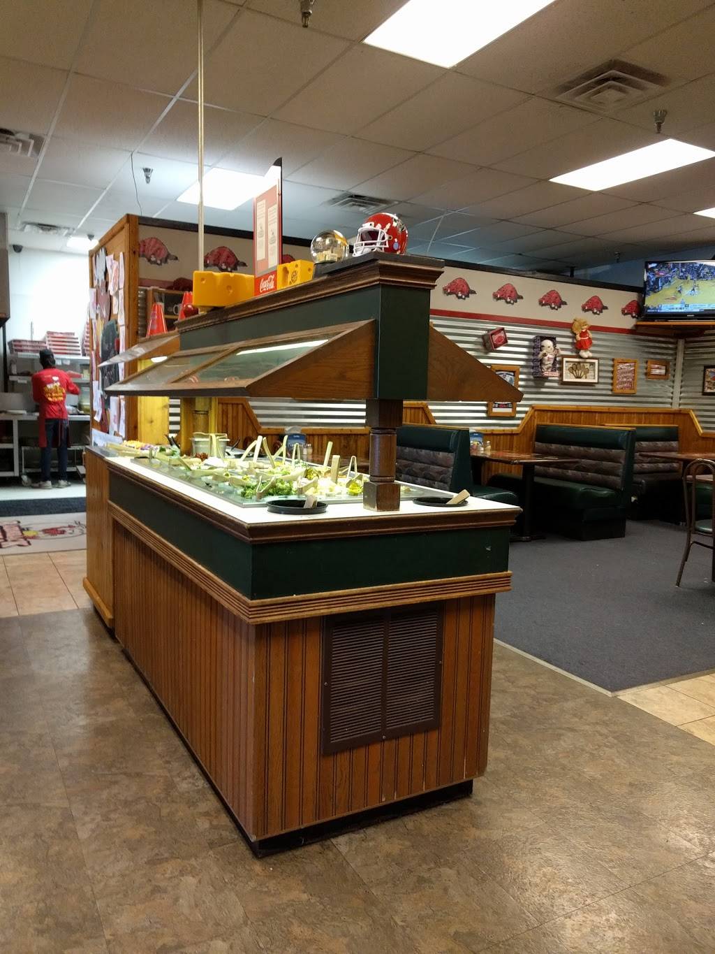 Jims Razorback Pizza | restaurant | 3501 Old Greenwood Rd Ste #17, Fort Smith, AR 72903, USA | 4794343455 OR +1 479-434-3455