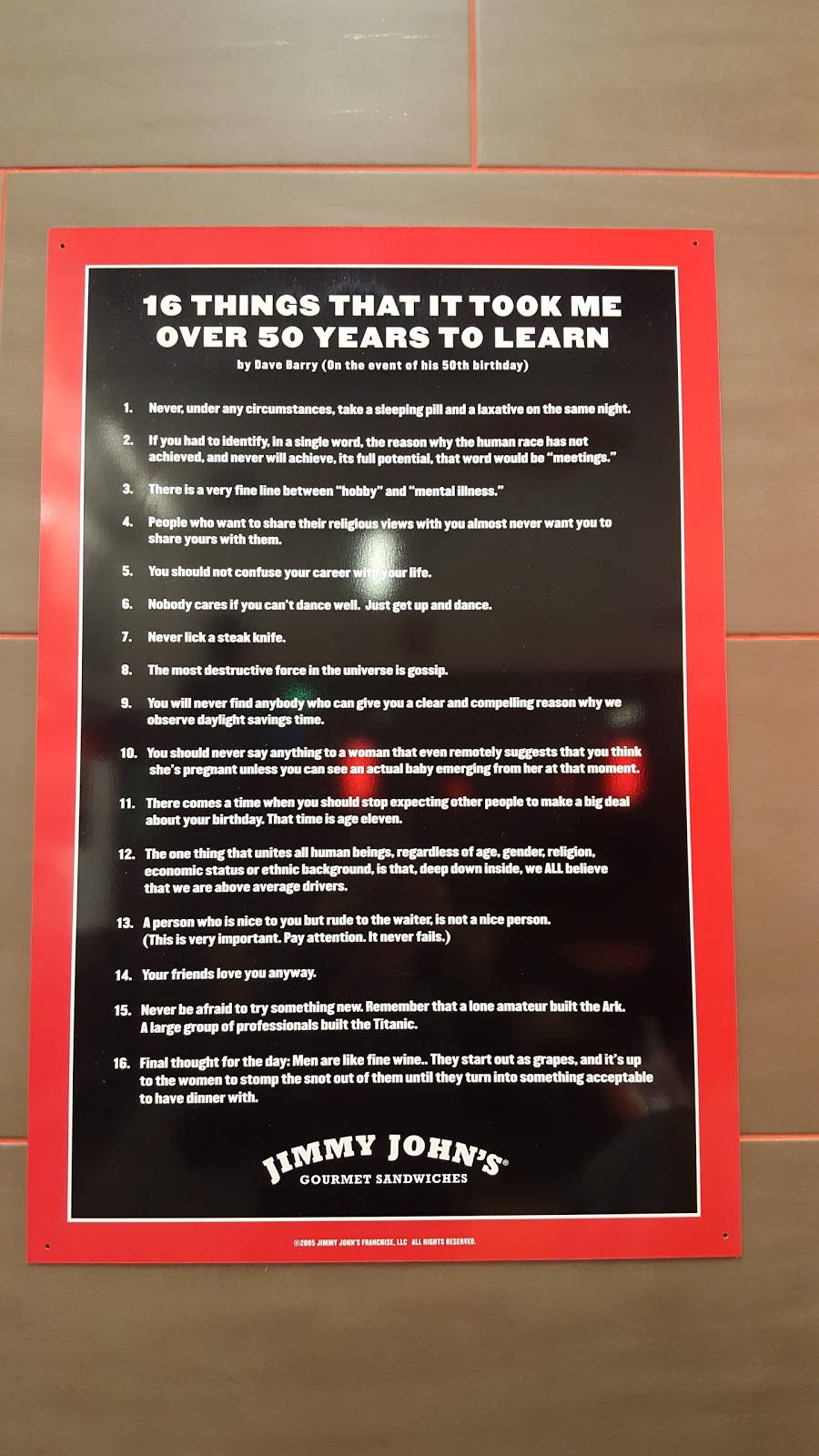 Jimmy Johns | meal delivery | 301 N, State Hwy 47, Union, MO 63084, USA | 6365833278 OR +1 636-583-3278