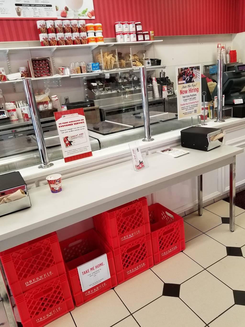 Oberweis Ice Cream and Dairy Store | restaurant | 929 Burlington Ave, Western Springs, IL 60558, USA | 7087840200 OR +1 708-784-0200