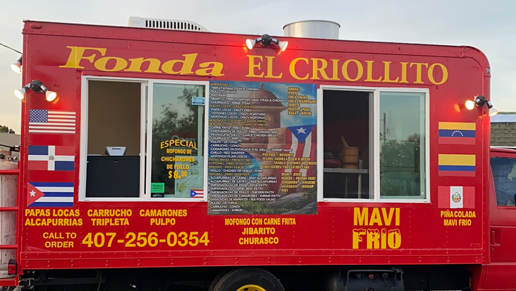 Fonda El Criollito | restaurant | 6652 E Colonial Dr, Azalea Park, FL 32807, USA | 4072560354 OR +1 407-256-0354